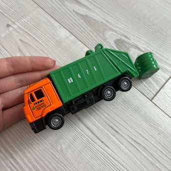 Мусоровоз Технопарк КАМАЗ KamAZ: отзыв пользователя Детский Мир