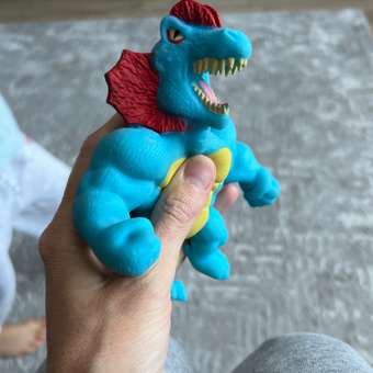 Игрушка-тягун 1Toy Monster Flex Dino Дилофокс Т22691-7: отзыв пользователя Детский Мир