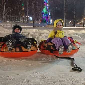 Тюбинг Ника Чебурашка ТБ3К-95-ДМ/ЧБ: отзыв пользователя ДетМир