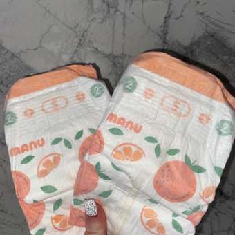 Подгузники MANU Comfort S (4-8 кг) 82 шт.: отзыв пользователя Детский Мир