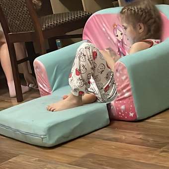 Детский диванчик Кипрей Принцесса раскладной: отзыв пользователя Детский Мир