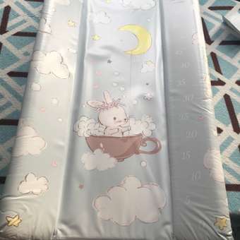 Доска пеленальная Polini kids Зайки на облачках для кроватей 2454: отзыв пользователя Детский Мир