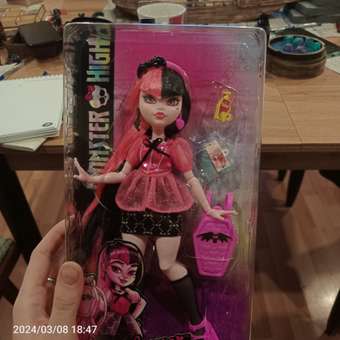 Кукла Monster High Day Out Draculaura HKY71: отзыв пользователя ДетМир