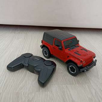 Машина Rastar РУ 1:24 Jeep Wrangler Rubicon Красная 79500-R: отзыв пользователя ДетМир