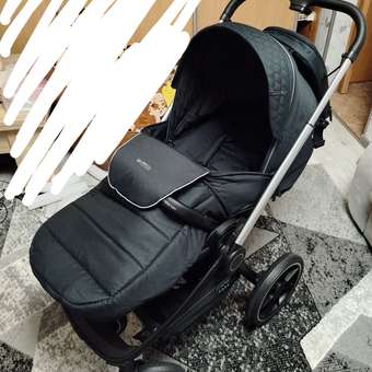 Коляска детская универсальная MOWbaby 3в1 ZOOMPU RA087 Silver Black: отзыв пользователя Детский Мир