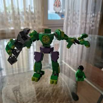 Конструктор LEGO Marvel Super Heroes Броня Халка Робот блочный: отзыв пользователя Детский Мир