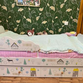 Кровать детская Бельмарко Stumpa Облако Ферма 10097: отзыв пользователя Детский Мир