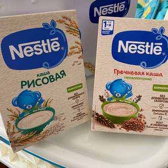 Каша Nestle гречневая безмолочная 200г с 4месяцев: отзыв пользователя ДетМир