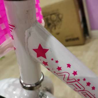 Велосипед NRG BIKES Colibri 12 pink-white: отзыв пользователя Детский Мир