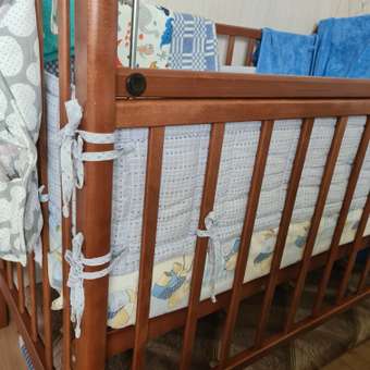 Детская кроватка СКВ Митенька прямоугольная, (орех): отзыв пользователя Детский Мир
