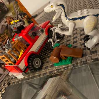 Конструктор LEGO Jurassic World Блу и поимка велоцираптора 76946: отзыв пользователя ДетМир