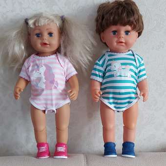 Одежда для пупса SHARKTOYS боди голубой на куклу высотой 38-43 см.: отзыв пользователя Детский Мир