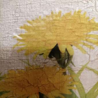 Наклейка интерьерная Woozzee Бордюр с одуванчиками и пчелкой: отзыв пользователя Детский Мир