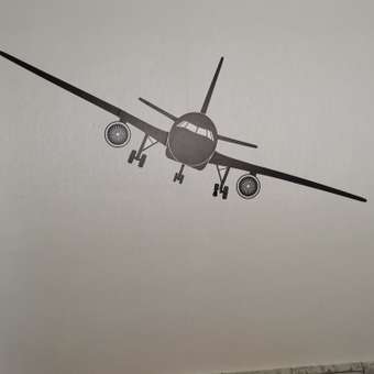 Наклейка интерьерная Woozzee Самолет с турбинами: отзыв пользователя Детский Мир