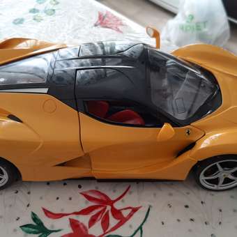 Машина Rastar РУ 1:14 Ferrari USB Желтая 50160: отзыв пользователя Детский Мир