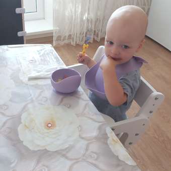 Стульчик для кормления Babyton White трансформер: отзыв пользователя ДетМир