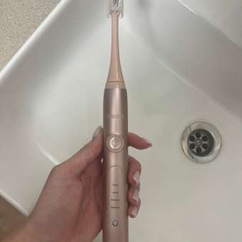 Электрическая зубная щетка ORDO SP2000-RG розовая: отзыв пользователя Детский Мир