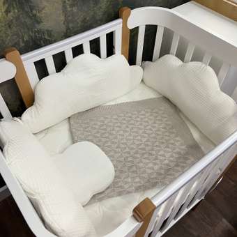 Бортик на кроватку Happy Baby White 87507: отзыв пользователя Детский Мир