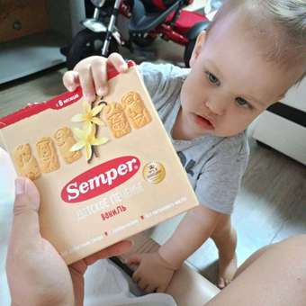 Печенье Semper ванильное 125г с 6мес: отзыв пользователя Детский Мир