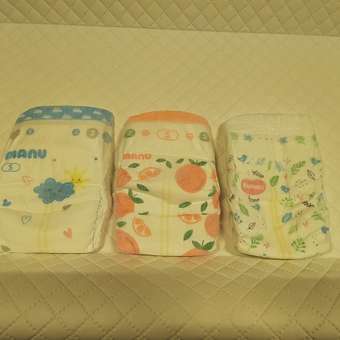Подгузники MANU Premium S (4-8 кг) 84 шт.: отзыв пользователя ДетМир