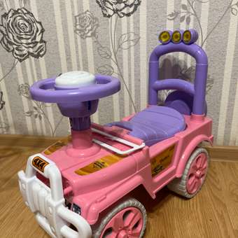 Машина каталка Нижегородская игрушка 135 Розовая: отзыв пользователя Детский Мир