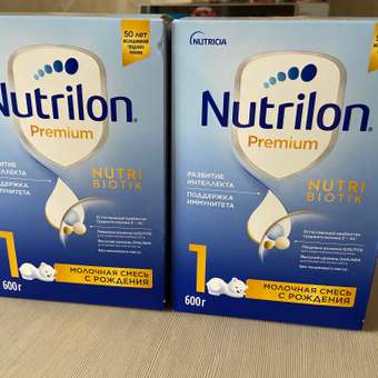 Смесь молочная Nutrilon Premium 1 600г с 0месяцев: отзыв пользователя ДетМир
