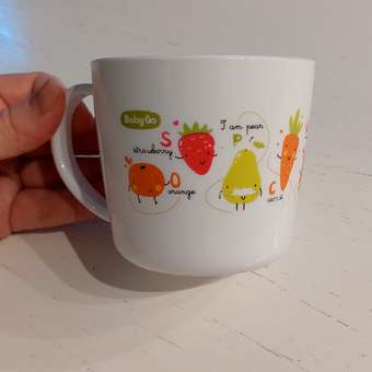 Кружка BabyGo Fruits 200 мл 1 шт.: отзыв пользователя Детский Мир
