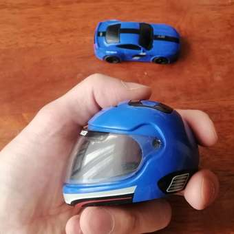 Машина New Bright РУ 1:64 Forza Helmet Racers Mustang Синий 6426: отзыв пользователя Детский Мир