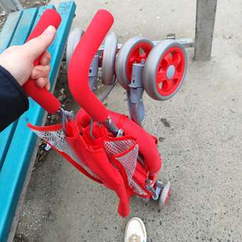 Коляска прогулочная Babyton Easy Red: отзыв пользователя ДетМир