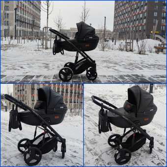 Коляска 3в1 Riko Basic Aicon Ecco: отзыв пользователя Детский Мир
