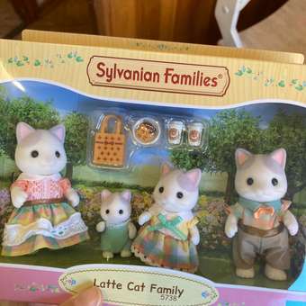 Набор Sylvanian Families Семья Латте котов 5738: отзыв пользователя Детский Мир