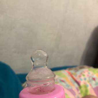 Бутылочка Baby Land 80мл с силиконовой анатомической соской Air System розовый: отзыв пользователя Детский Мир