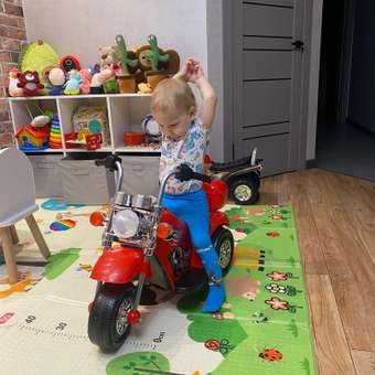 Аккумуляторный мотоцикл HUADA Красный: отзыв пользователя Детский Мир