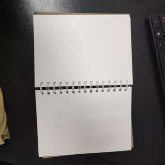 Скетчбук ПСВ А5 230грамм с черной обложкой горизонтальный 60 листов: отзыв пользователя Детский Мир