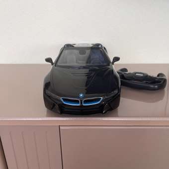 Машина Rastar РУ 1:12 BMW i8 Roadster Черная 95500: отзыв пользователя Детский Мир