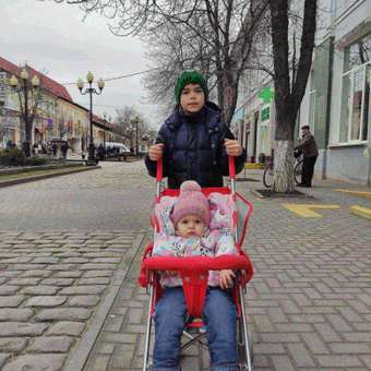 Коляска прогулочная Babyton Easy Red: отзыв пользователя ДетМир