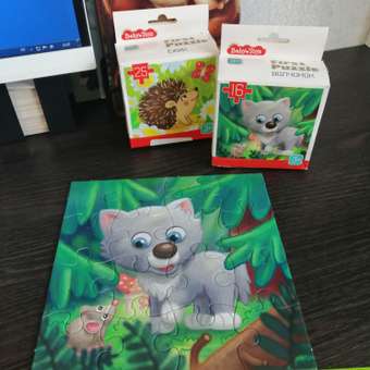 Пазл Baby Toys First Puzzle Волчонок 16элементов 04294: отзыв пользователя ДетМир