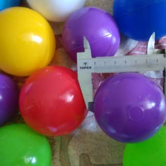 Шарики BABY STYLE Набор 80 штук диаметр 8 см: отзыв пользователя Детский Мир