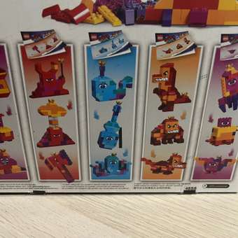 Конструктор LEGO Movie Шкатулка королевы Многолики Собери что хочешь 70825: отзыв пользователя Детский Мир
