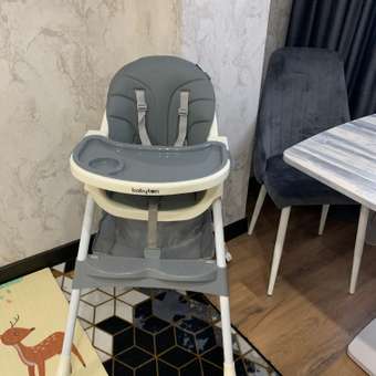 Стульчик для кормления Babyton Bueno Grey трансформер: отзыв пользователя Детский Мир