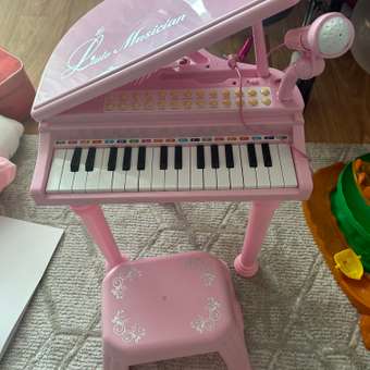 Детский центр-пианино EVERFLO Maestro HS0330686 pink: отзыв пользователя Детский Мир