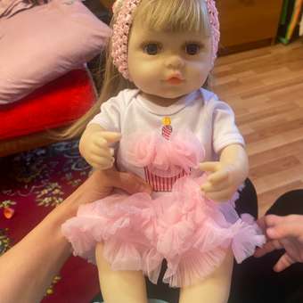 Кукла Реборн QA BABY девочка Изабель силиконовая большая 45 см: отзыв пользователя Детский Мир
