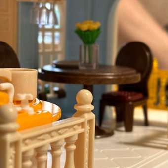 Кукольный домик детский SHARKTOYS с мебелью и куклой фигуркой животного серии гостинная и кухня: отзыв пользователя Детский Мир