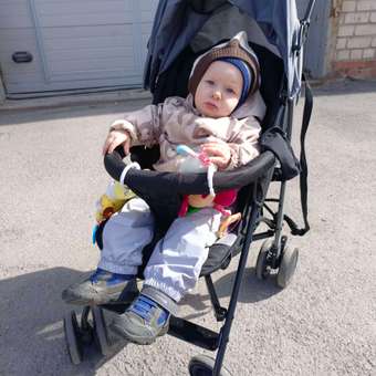 Коляска прогулочная Babyton Ellipse Grey: отзыв пользователя ДетМир