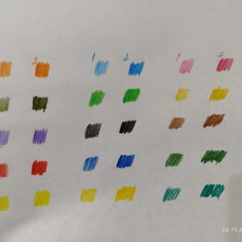Карандаши цветные Brauberg акварельные для рисования 36 цветов трёхгранные: отзыв пользователя Детский Мир
