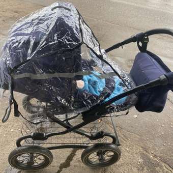 Дождевик на коляску Trottola со светоотражением с окошком на липучке ПВХ: отзыв пользователя Детский Мир