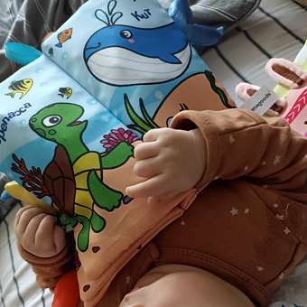 Игрушка Mamagoods книжка Друзья океана в ассортименте: отзыв пользователя Детский Мир