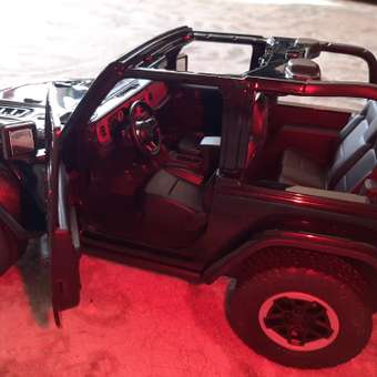 Машина Rastar РУ 1:14 Jeep Wrangler JL Черная 79400: отзыв пользователя ДетМир