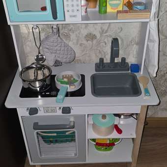 Игрушечная кухня PAREMO с аксессуарами: 27 шт.: отзыв пользователя Детский Мир