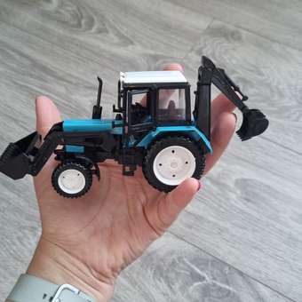 Модель Технопарк Мтз трактор Беларус Синий 329049: отзыв пользователя Детский Мир